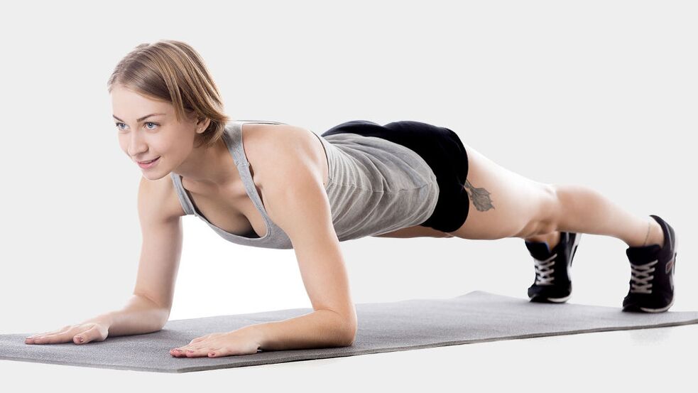 plank za mršavljenje bokova i trbuha