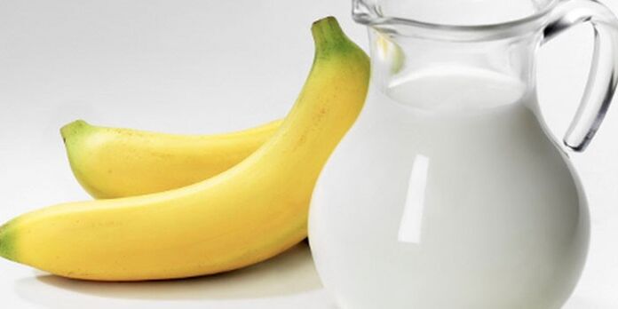 banane i mlijeko za mršavljenje